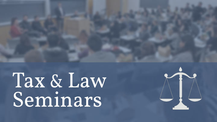 tax law seminars 2024 2025